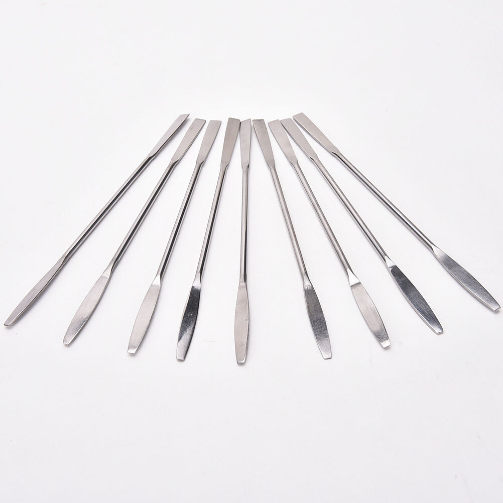 1Women Stainless Steel Nail Art Makeup Palette Spatula Tone Rods Tool Beauty.DD