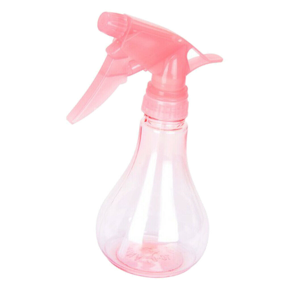 250ml Empty Plant Trigger Mister Water Spray Bottle for Plants Hairs Pink