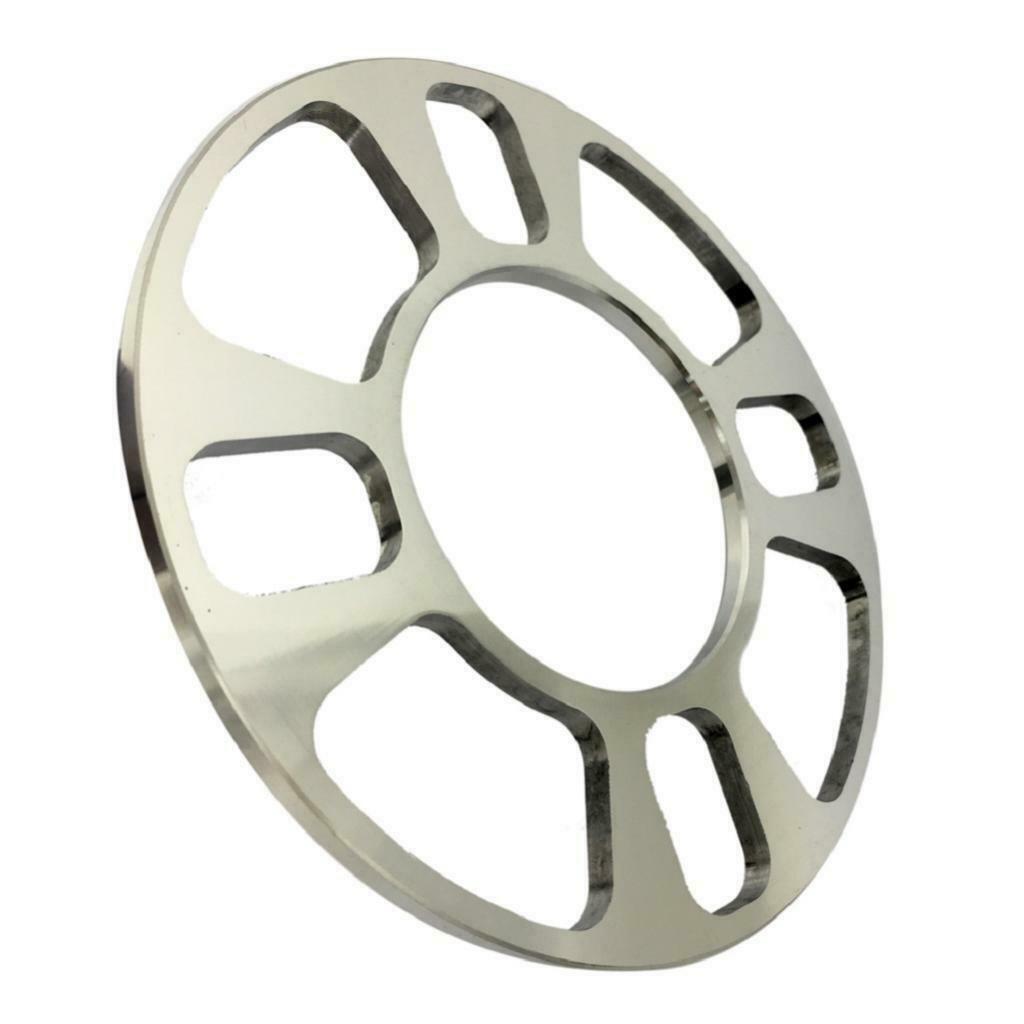 2 Pieces 5MM 4Hole Car Vehicle Universal Aluminium Alloy Wheel Hub Spacers