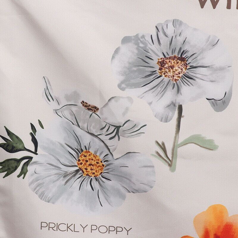 Botanical Wildflower Tapestry Wall Hanging Flower Chart Bohemian INS Home.l8