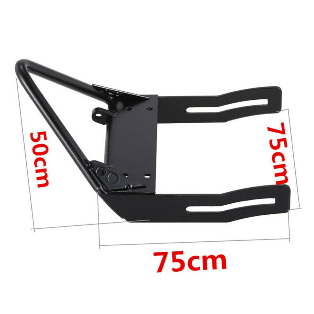 1:10 Front Bumper Bull Bar with 2 LED HeadLights for 1/10 Axial SCX10 RC Car