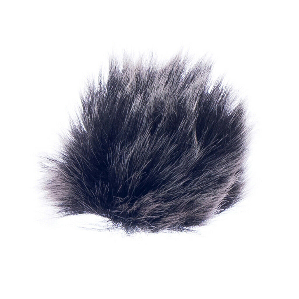 4Pcs Wind Muff Lapel Lavalier Mic Cover Removable Accessory for Outdoor