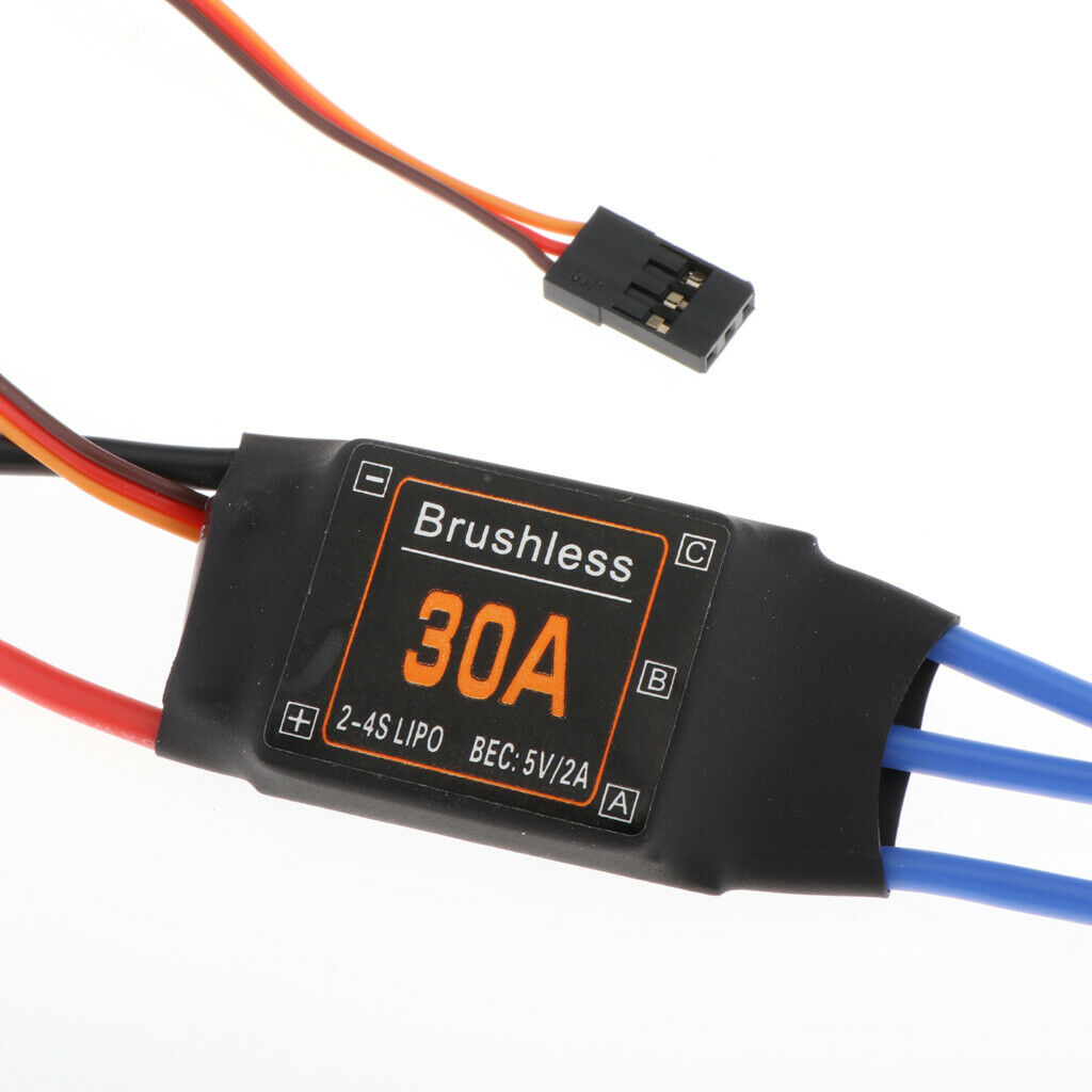 30A Brushless ESC Motor RC FPV Quad Drone Toys Parts Components Accessories