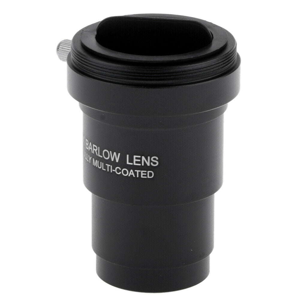 Fully Multi-coated Telescope Barlow Lens 3X Eyepiece 1.25"/31.75mm For Nikon