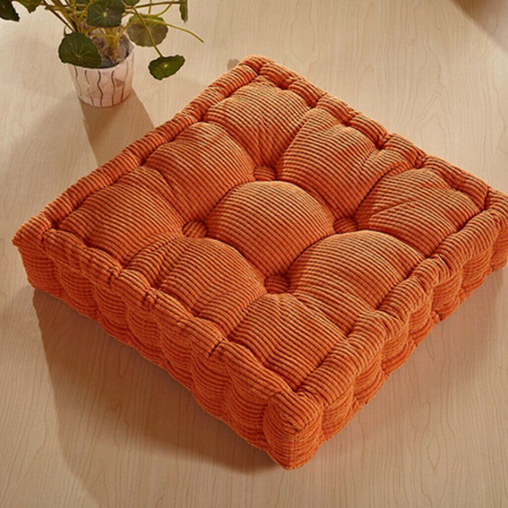 Cushion Seats Chair Pad Cushions Mat Patio Cushion Pad for Cafe -Orange