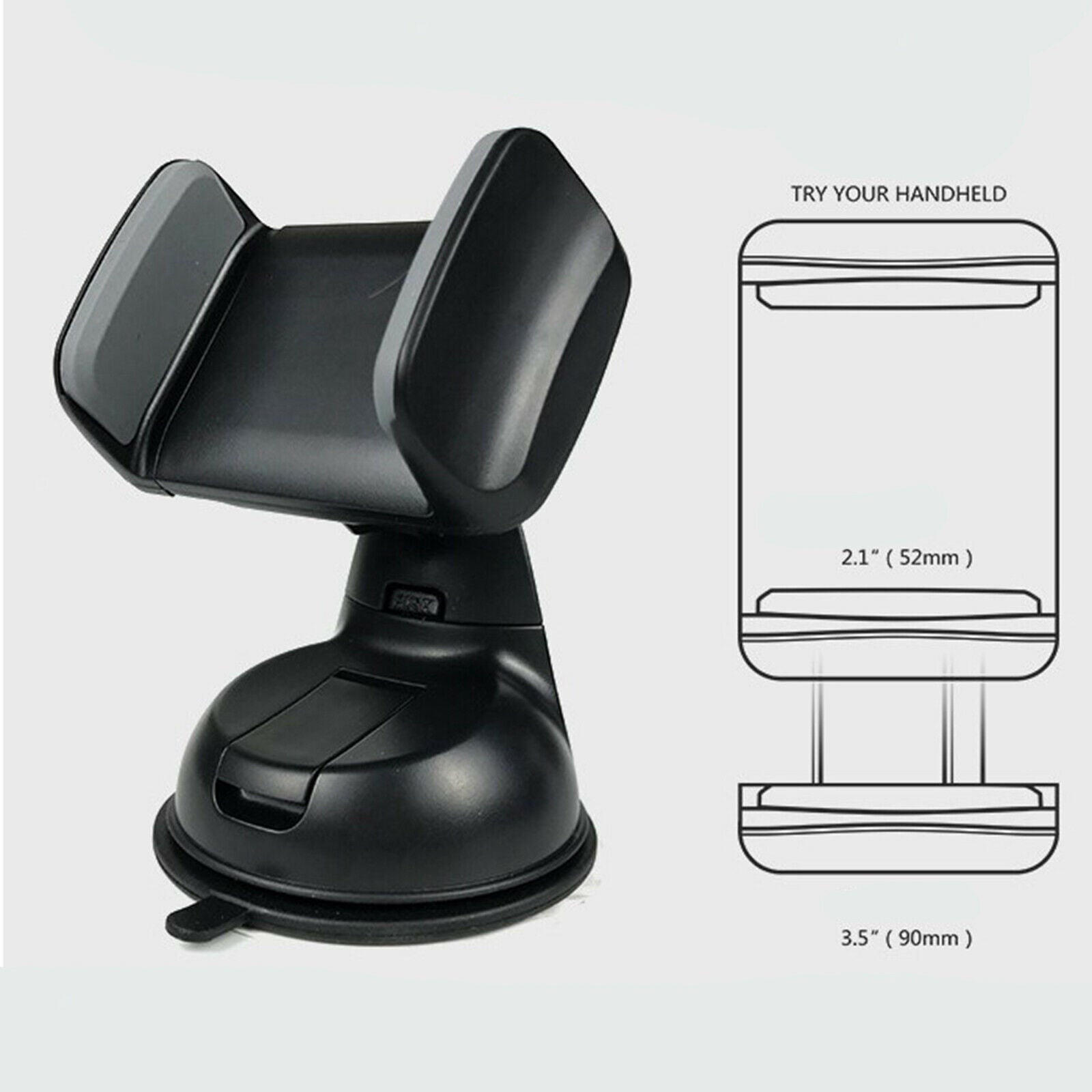 Suction Cup Universal Silicone Car Phone Holder For Suction Cup For