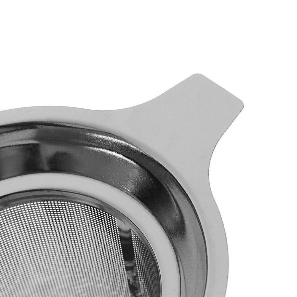 Stainless Steel Filter Loose Leaf Tea Herb Infuser Basket Strainer for Cups ADD
