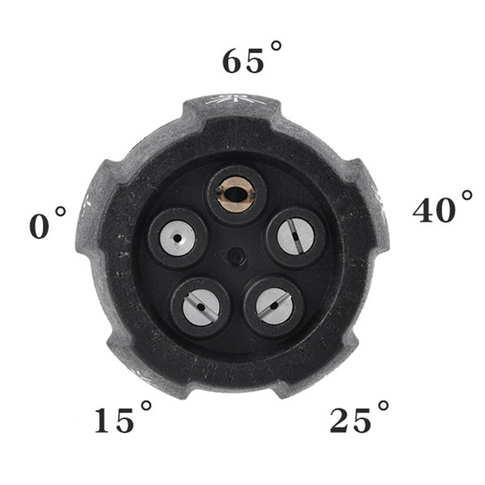 Quick-Connect Spray Nozzle for Car Garden up to 3600 PSI Multiple Degrees [