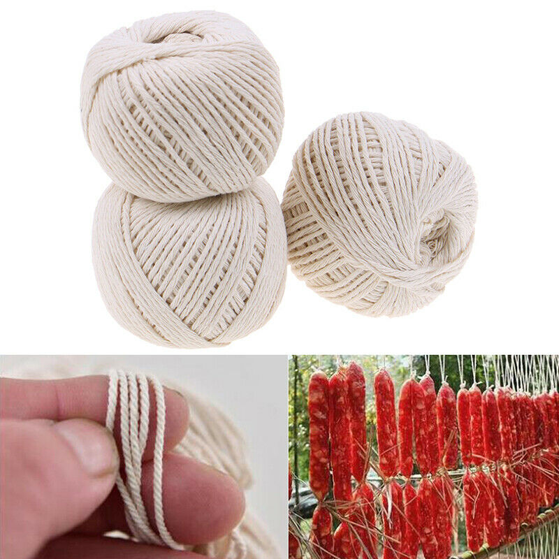 1Roll 229 feet Butcher's Cotton Twine Meat Trussing Turkey Barbecue Strin.l8