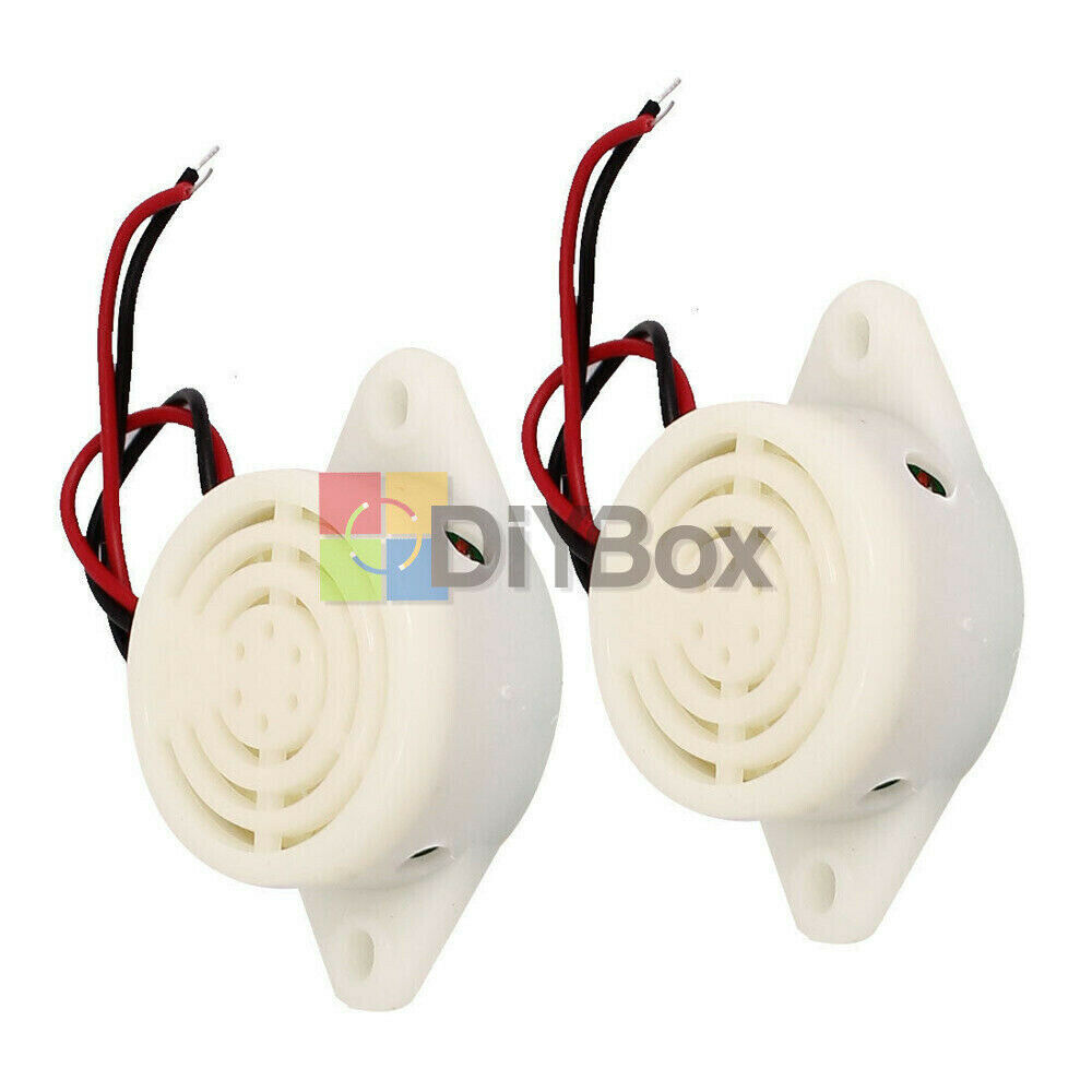 10PCS SFM-27 DC 3-24V 90dB Intermittent Beep Alarm Electronic Buzzer Sounder