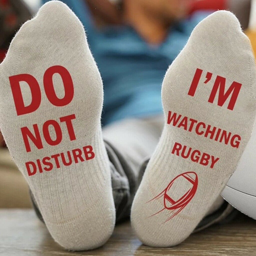 1 Pair Unisex Funny Socks Cotton Winter Warm Novelty Socks Stockings White