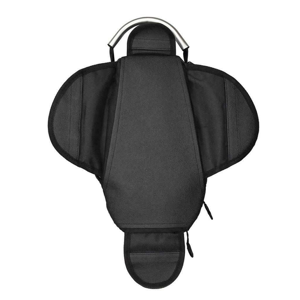 Black Magnetic Motorcycle Oil Fuel Tank Bag Waterproof Phone Holder, New