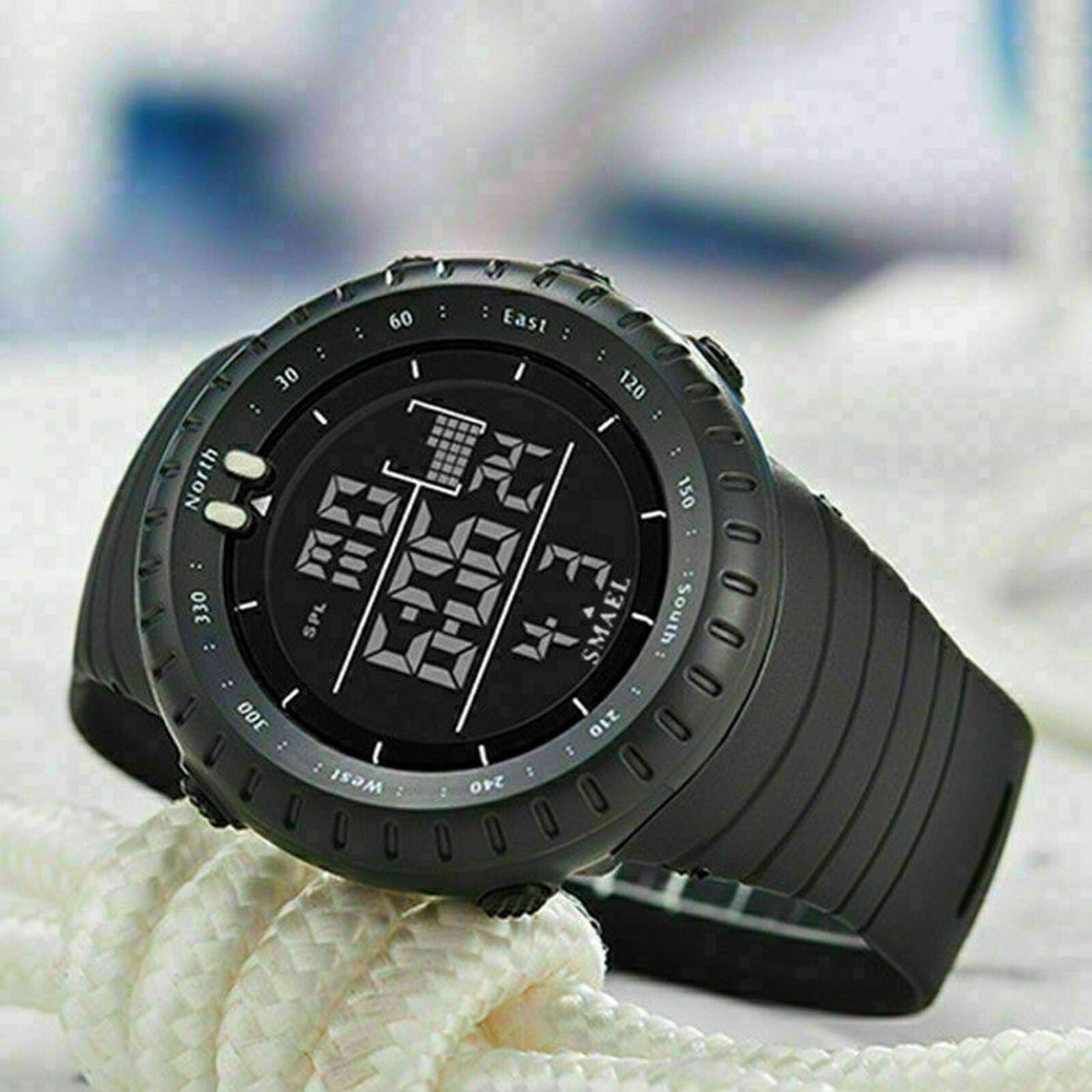 Calendar Sport Waterproof Military Army Men's Quartz Digital Sport Wrist Watch