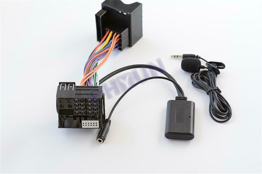 For Mercedes Benz Radio Bluetooth AUX-IN Cable Handsfree Adapter Harness Kit
