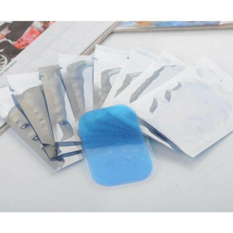 50 X Gel Pads Sheet Hydrogel ABS Abdominal Muscle Stimulator Trainer Toning Belt