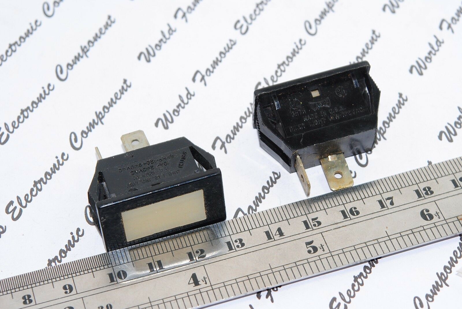 5pcs - EAGLE AC Pilot Lamp 15A/120Vac 10A/240Vac 3/4HP 120~240Vac