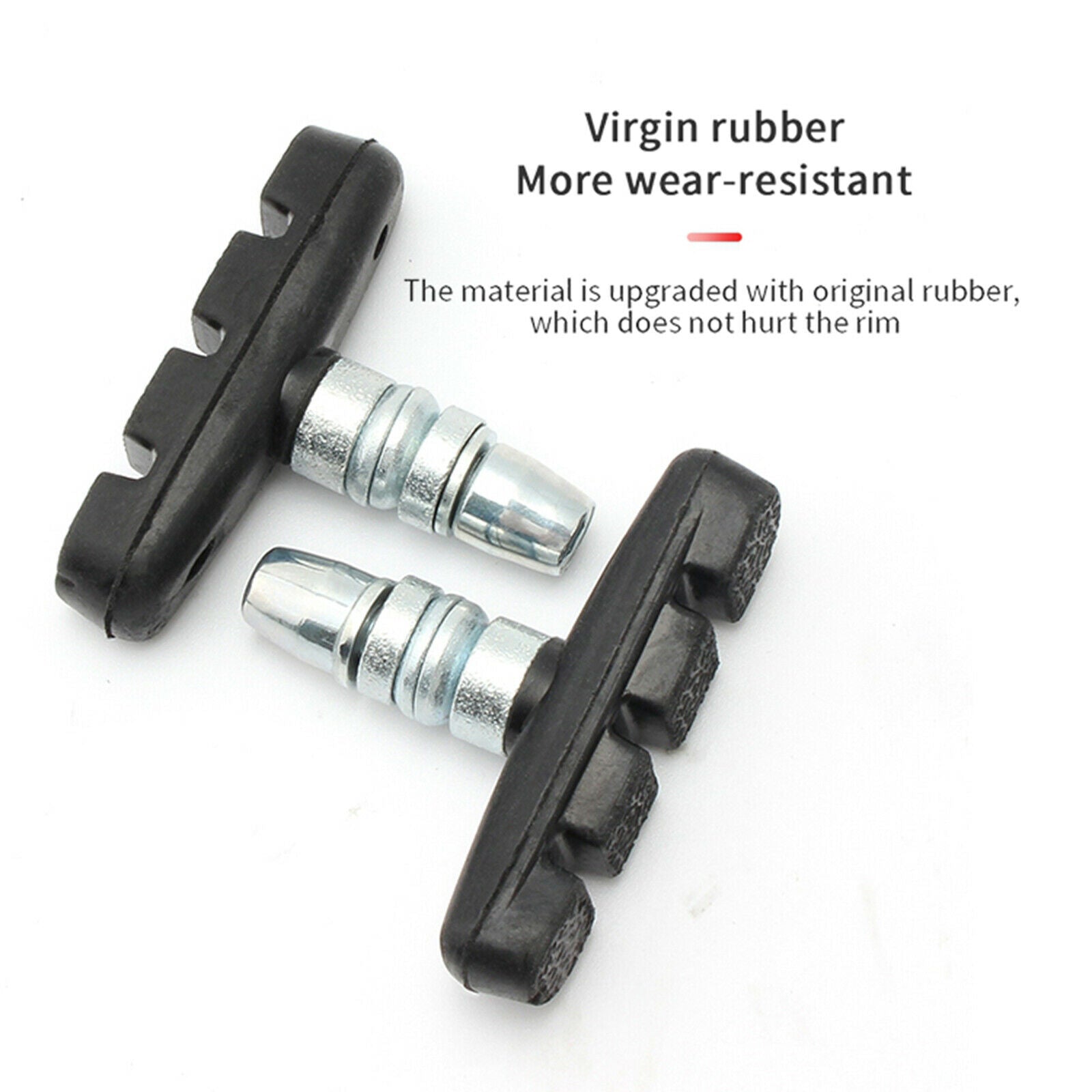 54mm Bike V Brake Pad Replacement MTB Road V-Brake Repair Blocks Brakes