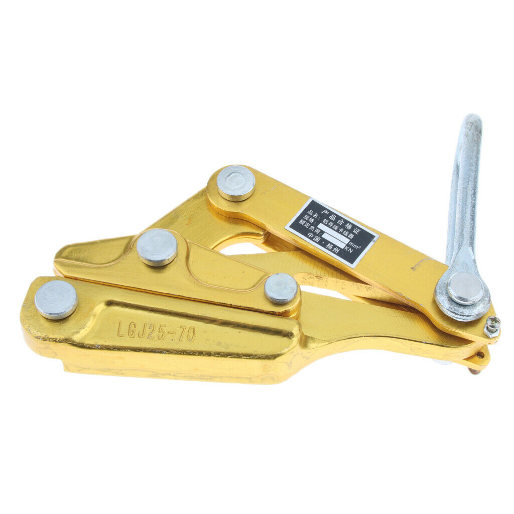 Industrial Grade Cable Wire Thread Grip Strand Steel Wire Clamp Puller 25-70