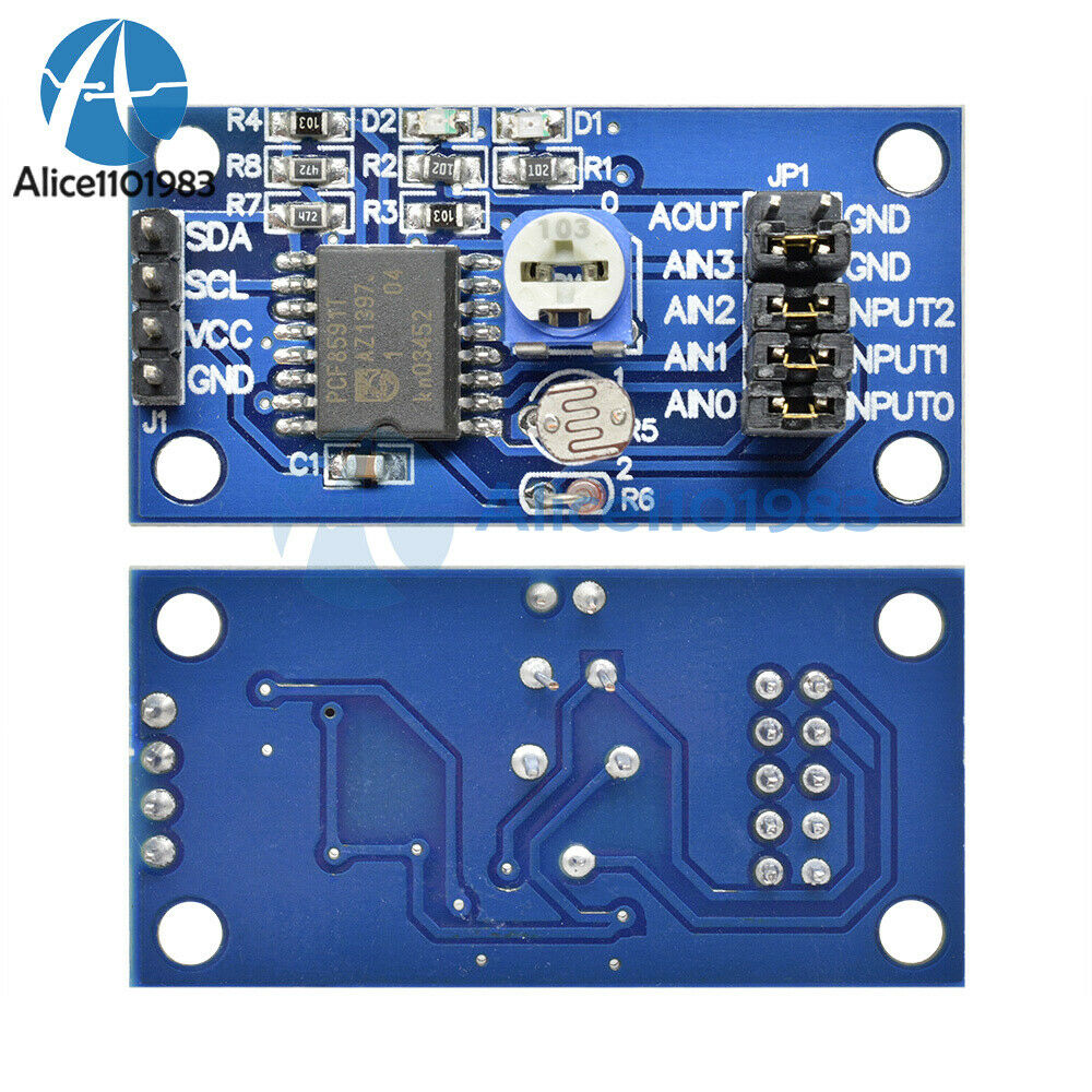 PCF8591 AD DA Conversion of Digital to Analog Converter Module Temperature
