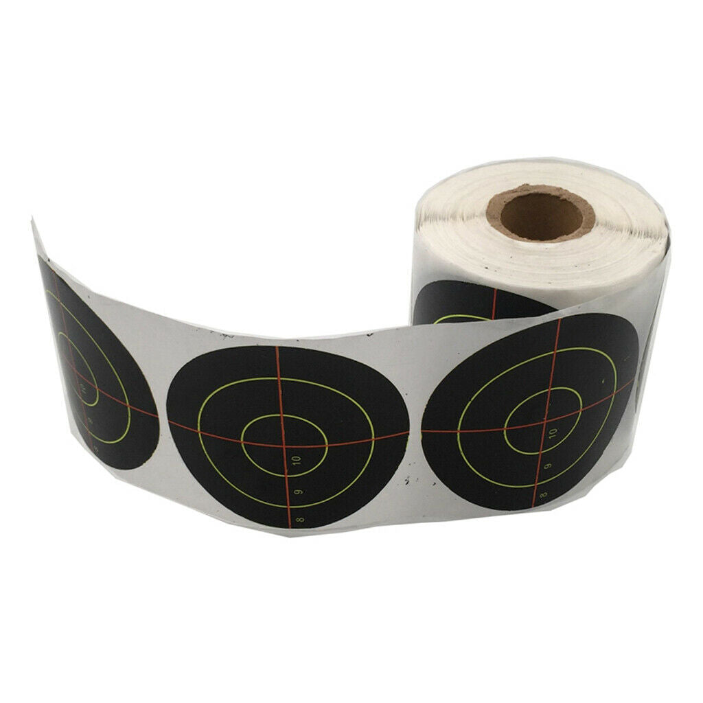 250pcs Shooting Targets Reactive Splatter Targets Adhesive Paper Target