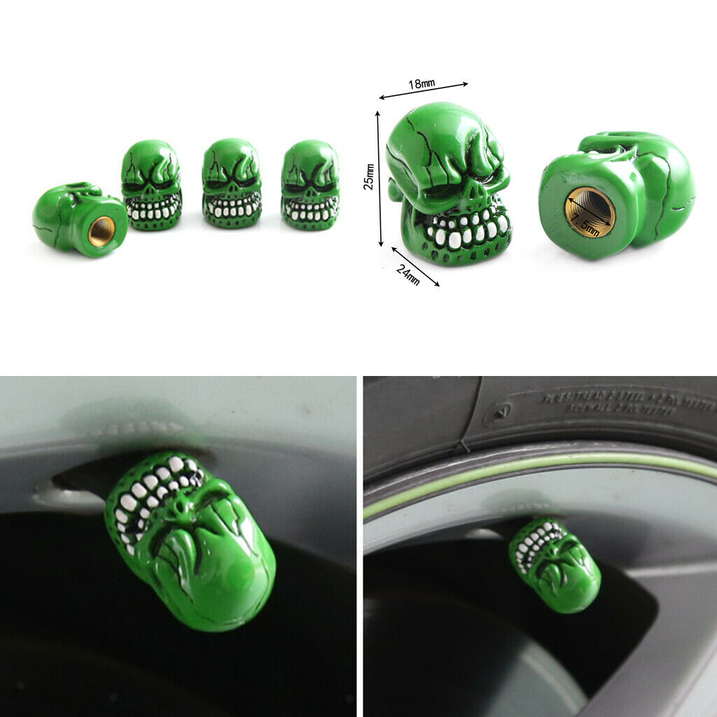 4pcs Precision Truck Motorcycle Tyre Valve Air Pressure Valve   Cover