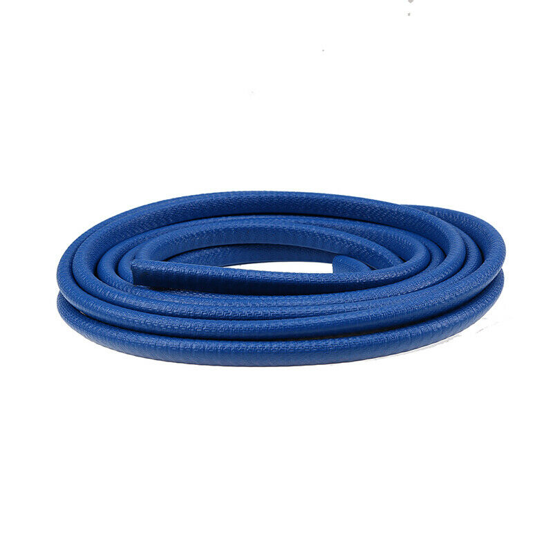 4.5M Car Seal Strip Molding Edge Trim Door Window Protector Guard Blue Rubber