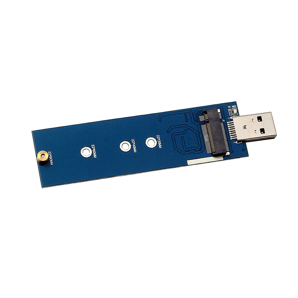 USB3.0 TO M.2 ngff SSD External Enclosure Storage Case Adapter Aluminium