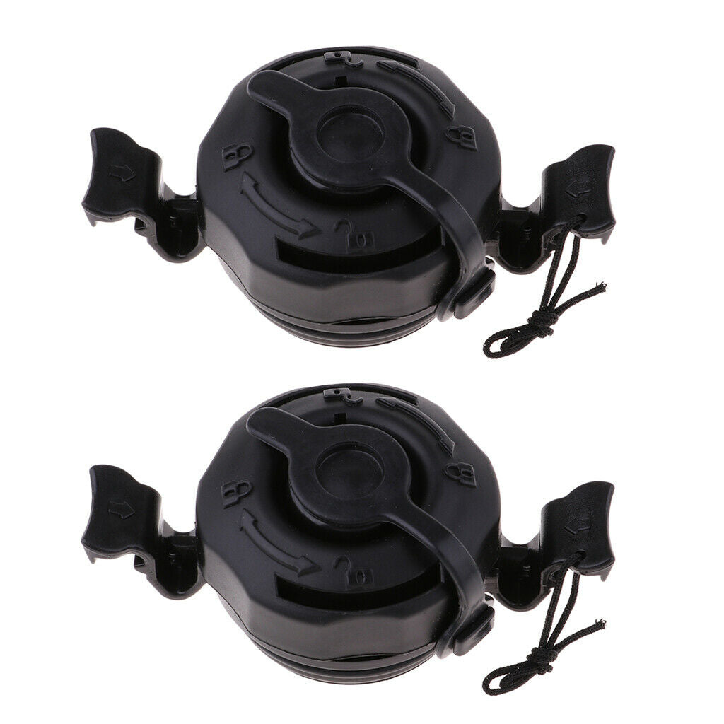 2 Piece Replacement Universal Air Valve, 3 in 1 Air Valve, Safe