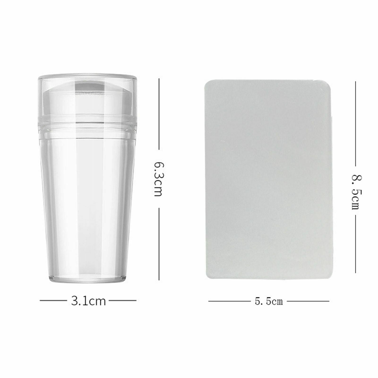 Tool for Nail Stamps Silicone Nail Mold Plates for