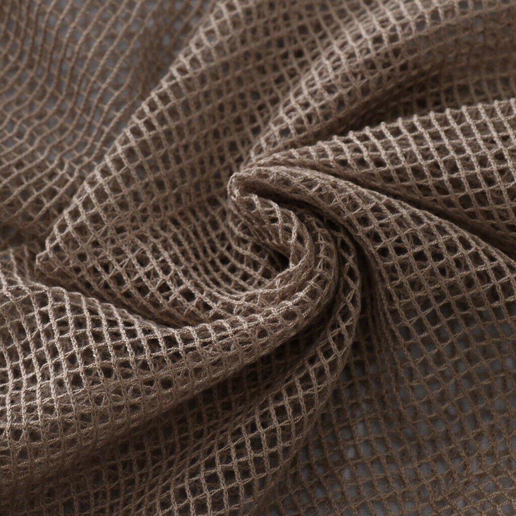 Scrim Net Commando Hunting Camouflage Face Veil Scarf Netting Khaki