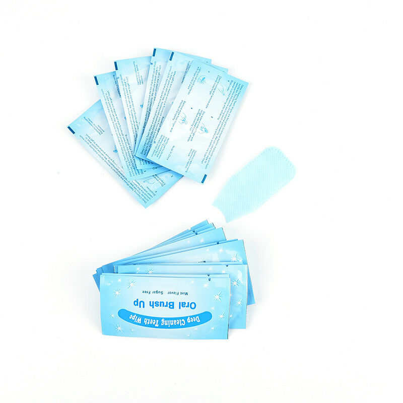 20x finger brush ups oral brush teeth whitening wipe  deep cleaning oral c,Z SJ