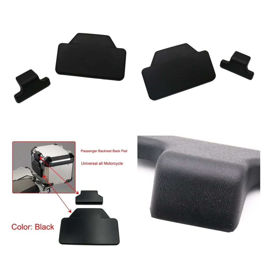 2x Top Rear Back Tail Case Cushion Backrest Pad for BMW R1200GS F800GS