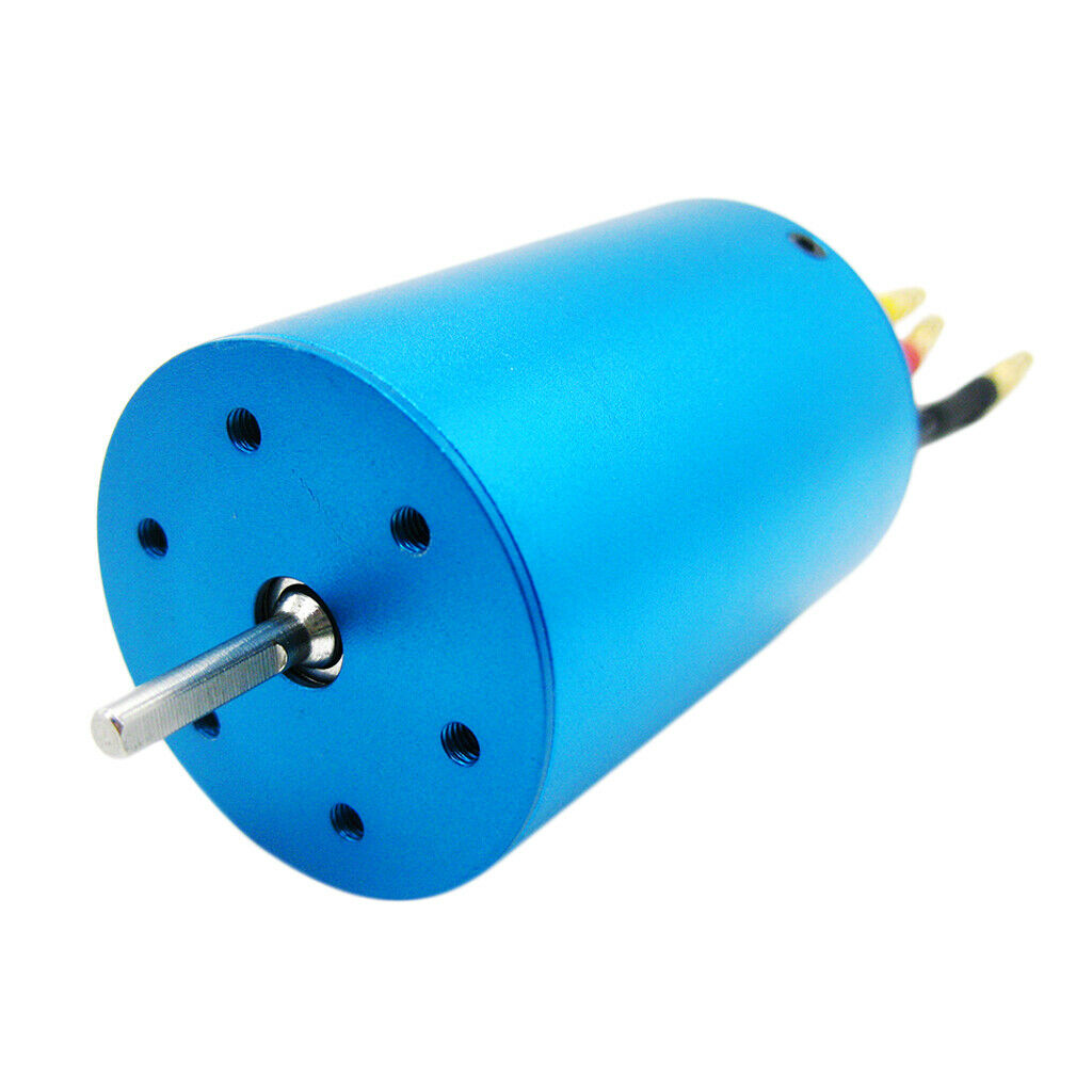 1/10 4 Pole 3650 3300KV Brushless Motor for 1/10 RC Car Truck Parts Upgrade