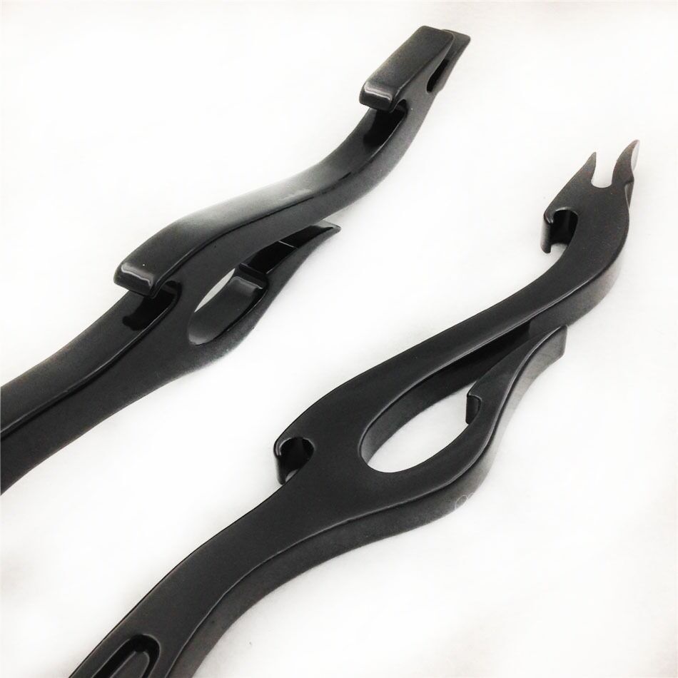 X.Black Brake Clutch Flame Hand Levers for Kawasaki Vulcan 1500 1600 2003-2008