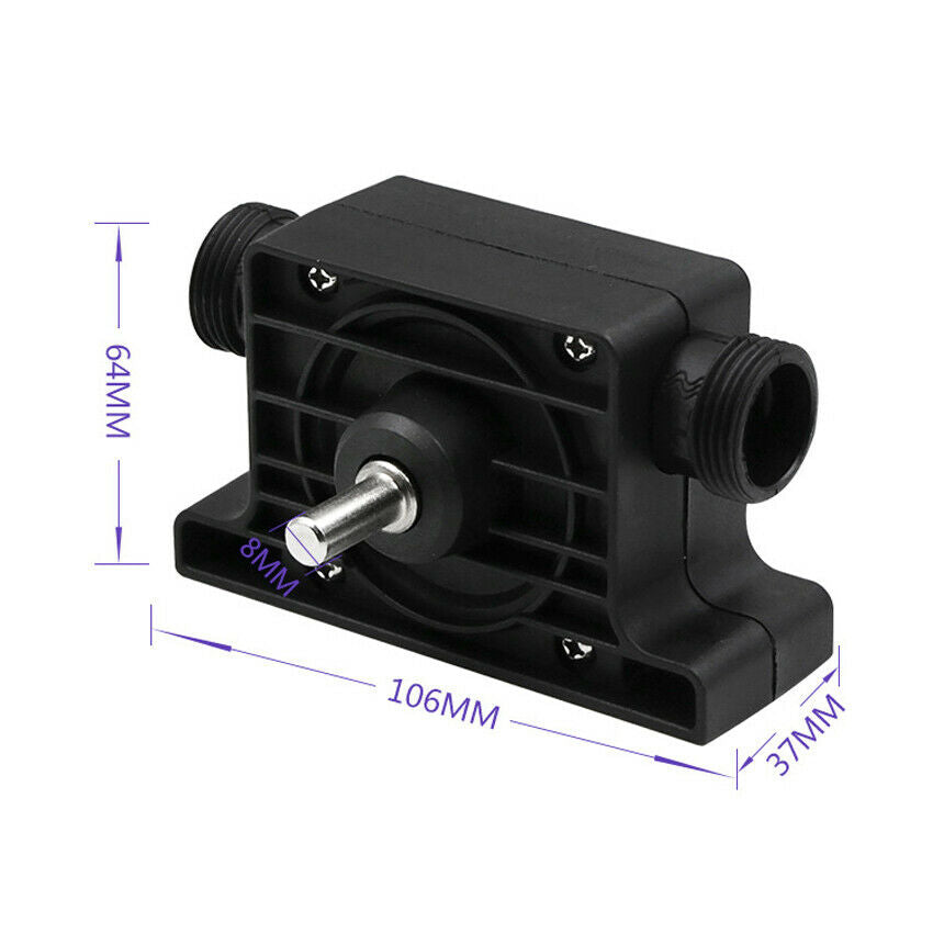 Hand Electric Drill Drive Self-Priming Pump Oil Fluid Water Small Transfer Pump