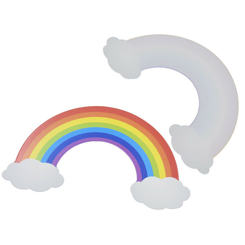 5pcs Child Birthday Cake Rainbow Topper Decoration Cloud Party Supply Cute Baby
