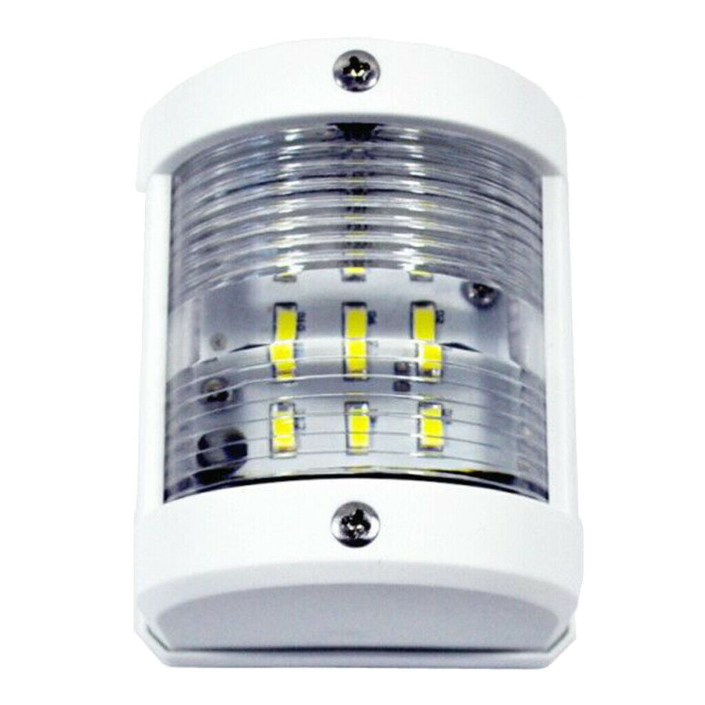 Waterproof LED White Stern Navigation Light 12V 2NM 42.5LM White ABS House