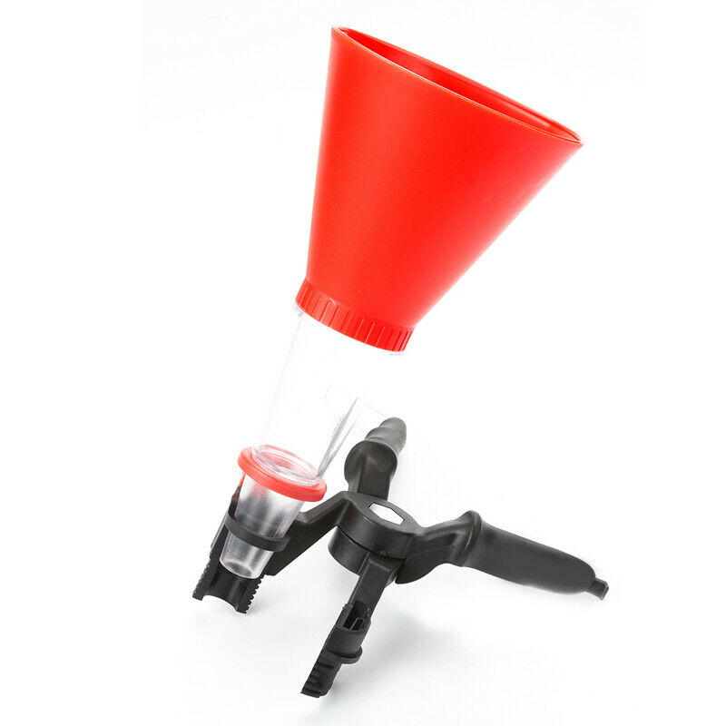 Engine Oil Funnel Car Truck Adjustable Bracket Filling Spout Pour Replace Tool