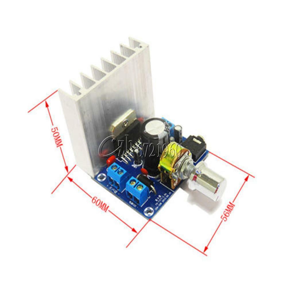 DC 12V 35W+35W 20Hz-20KHz TDA7377 Dual Channel 2.0 Amplifier Board Module