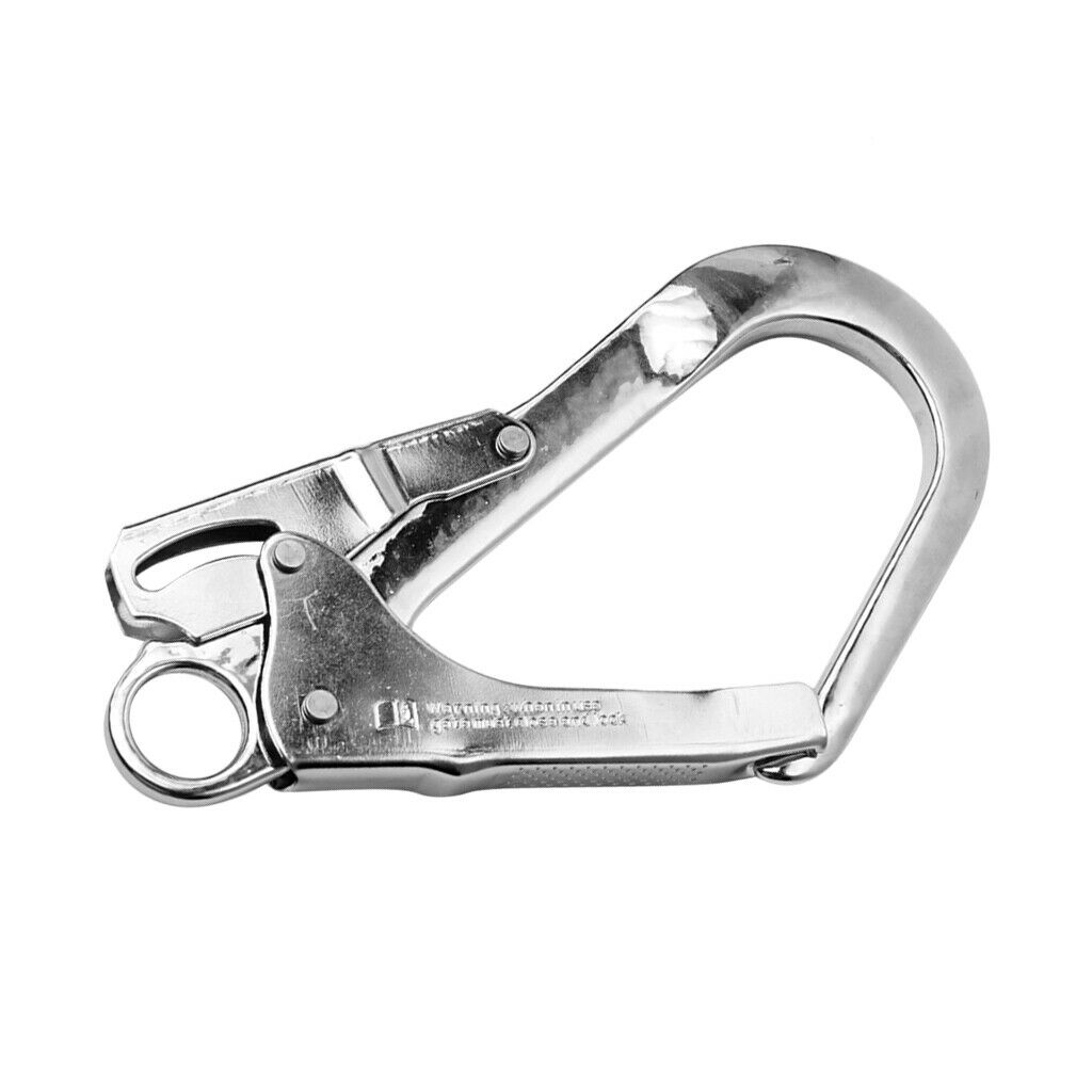 25KN Climbing Scaffold Safety Snap Hook Automatic Lock Fall Arrest Protection