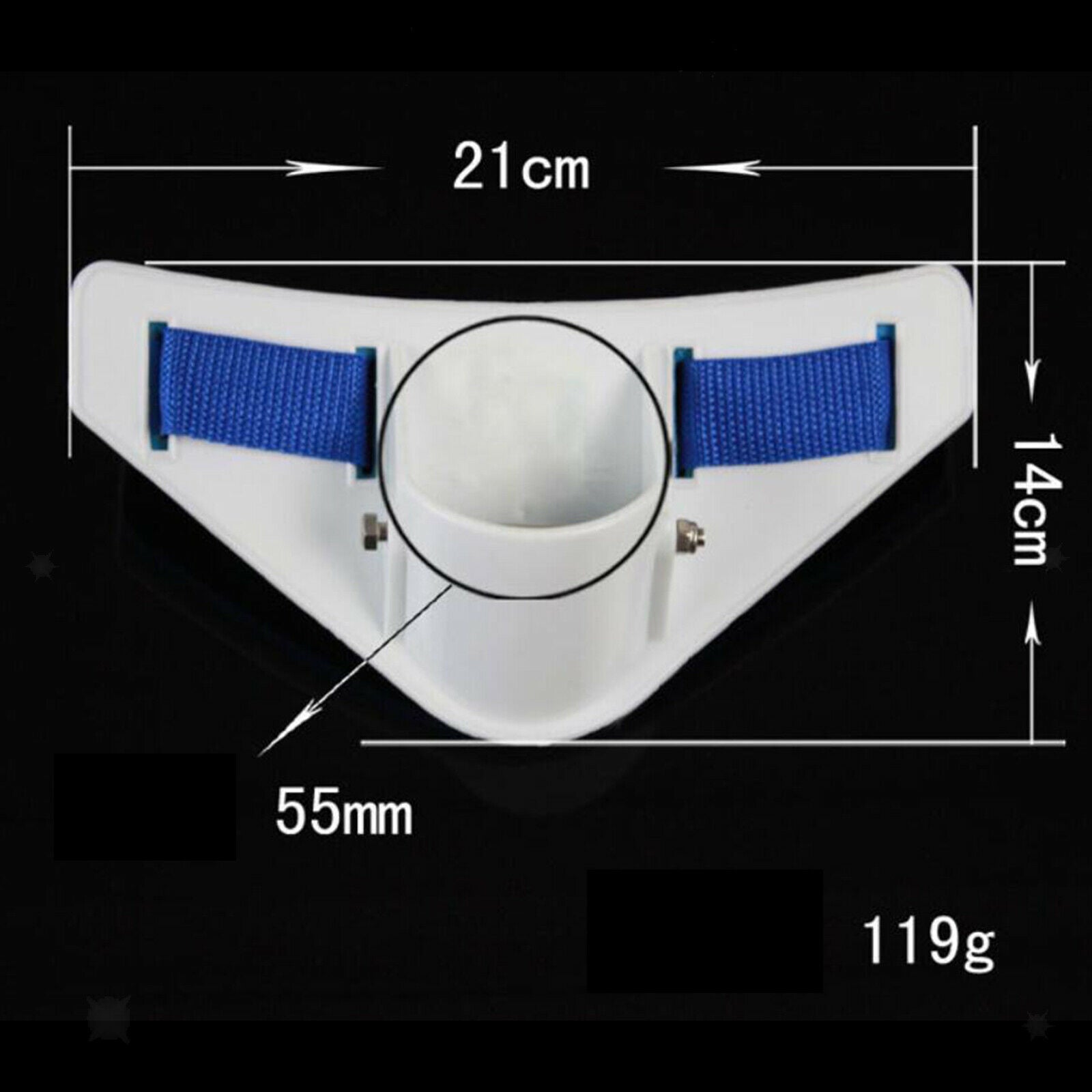 Fighting Belt Boat Fishing Rod Holder Stand Up Pole Support Gimbal Offshore