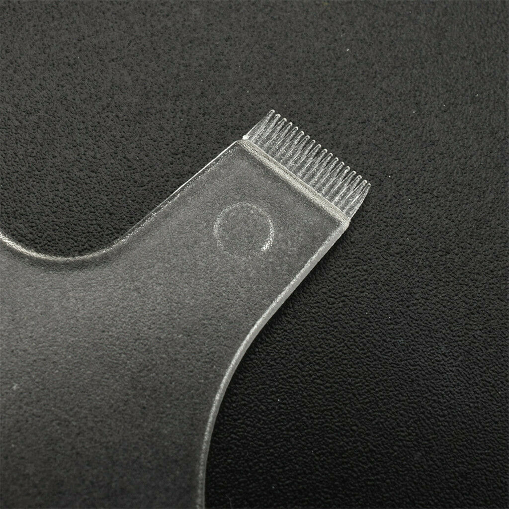 Clear Plastic Y Shape Eyelash Perming Cleaning Brushes Mini Eyelashes Pad