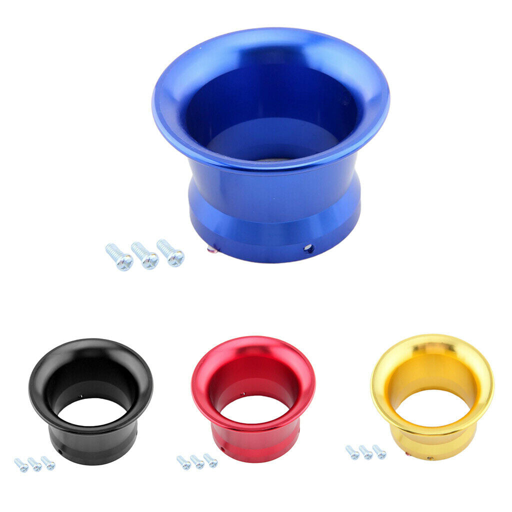 3 Pieces 50mm Air Filter Velocity Stack Funnel for Carburetor PWK24 PWK26