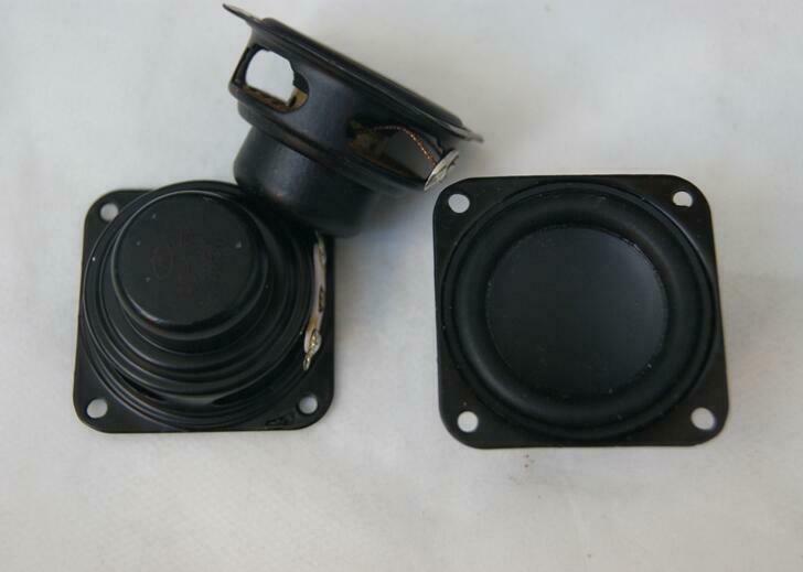 2pcs 1.5"inch neodymium full frequency small speaker Loudspeaker 4 ohms 5 watts