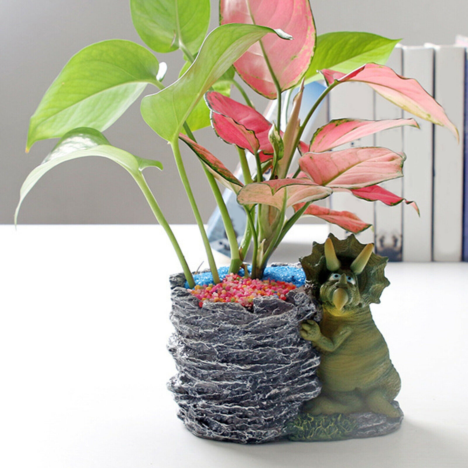 Flower Pot Garden Decor Animal Planter Office Decoration Crafts Ornaments
