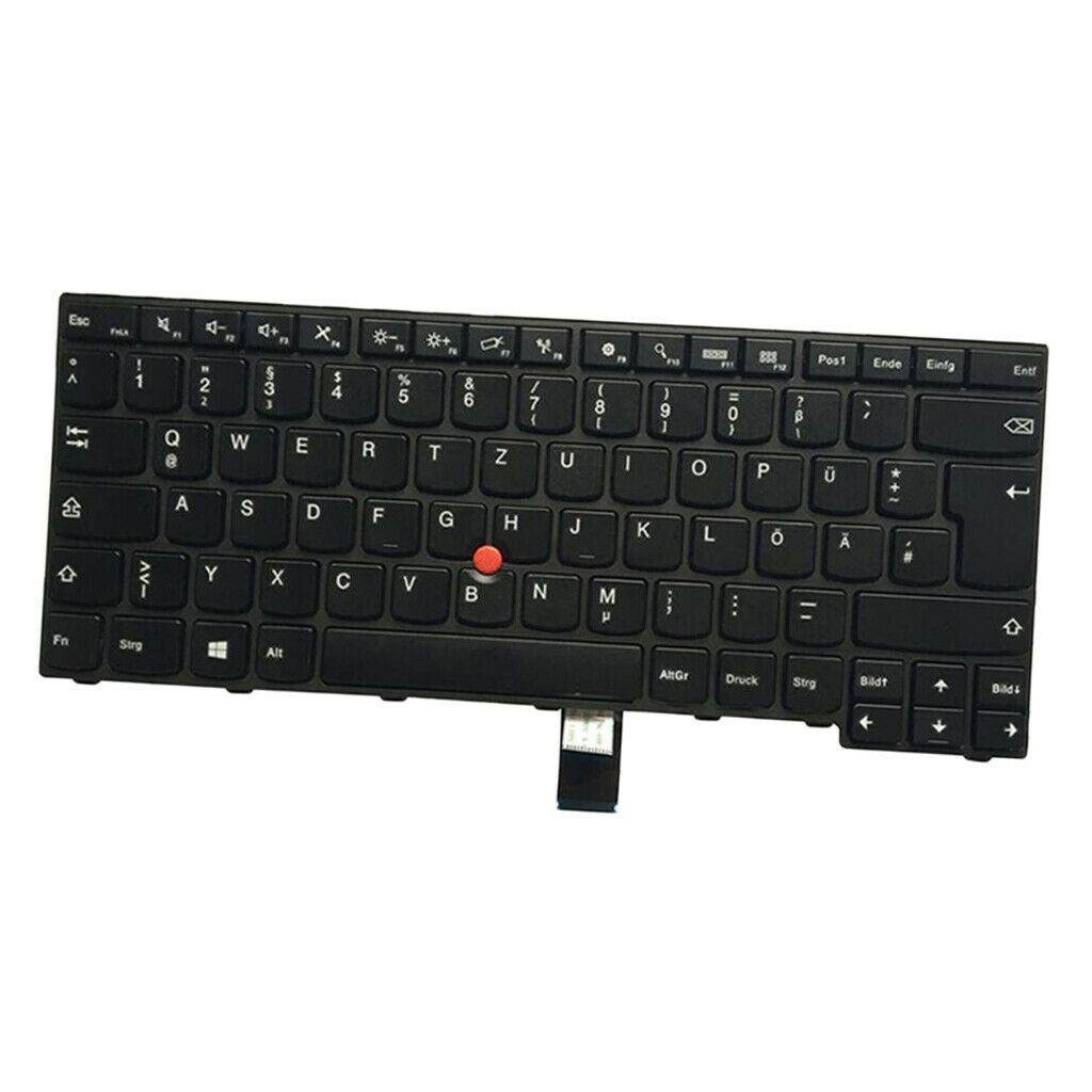 New Laptop Keyboard Replacement German for Edge E450 E455 E450C W450 Black