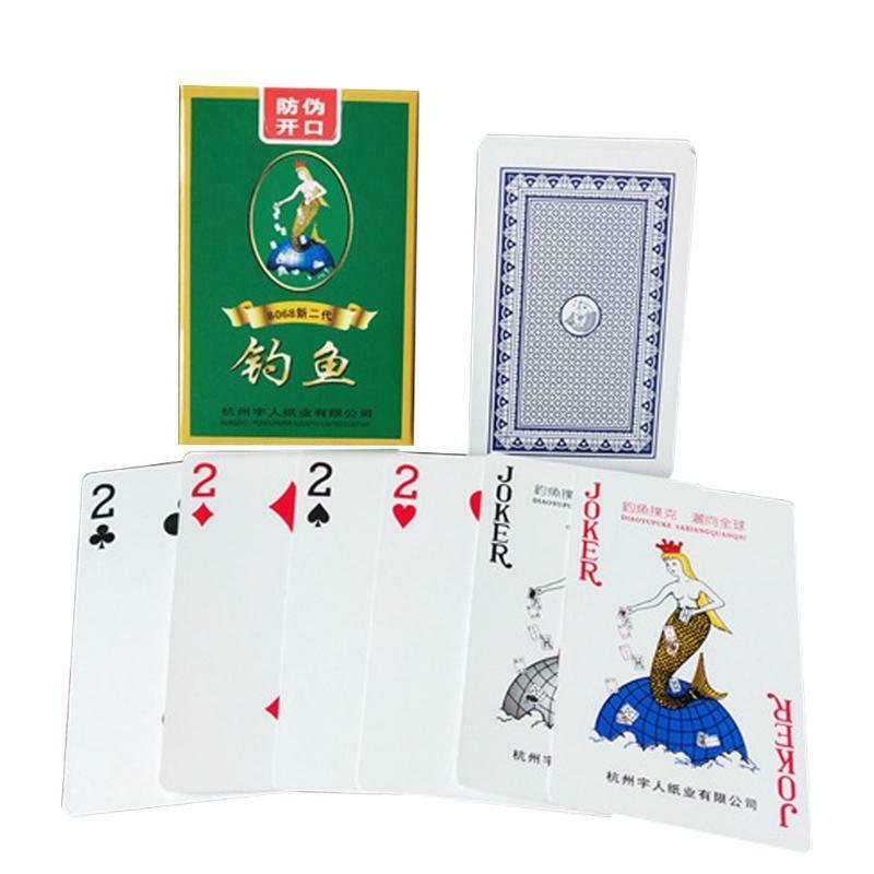 1PC Waterproof Texasholdem Poker Cards Standard Playing Card Interactive Set