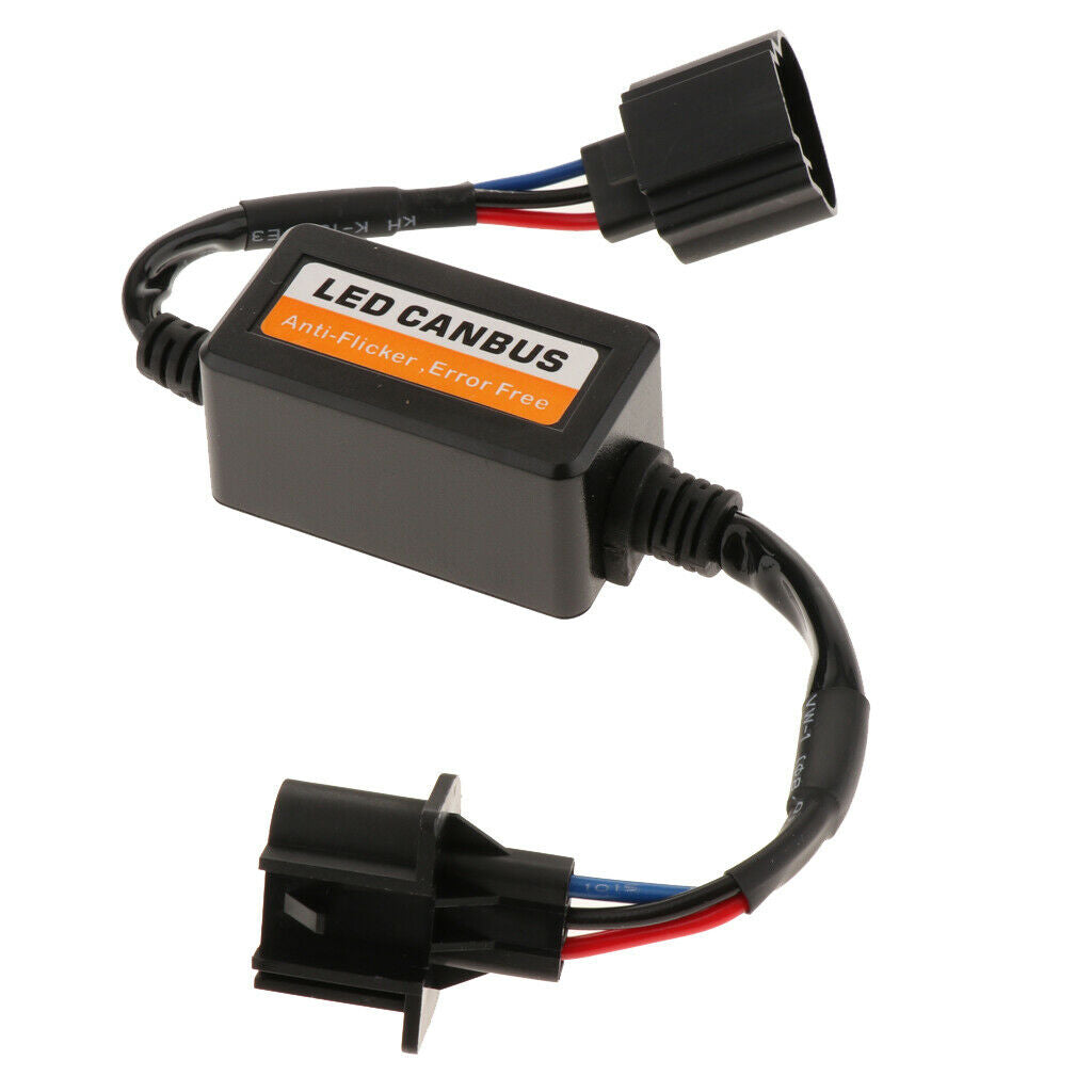 H13 LED Headlight Canbus Error Free Anti Flicker Resistor Canceller Decoder