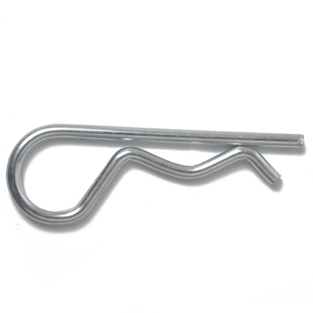 200Pcs Steel R Clips Hitch Cotter Hair Pin Kit for Tractor Car Trailer Lock