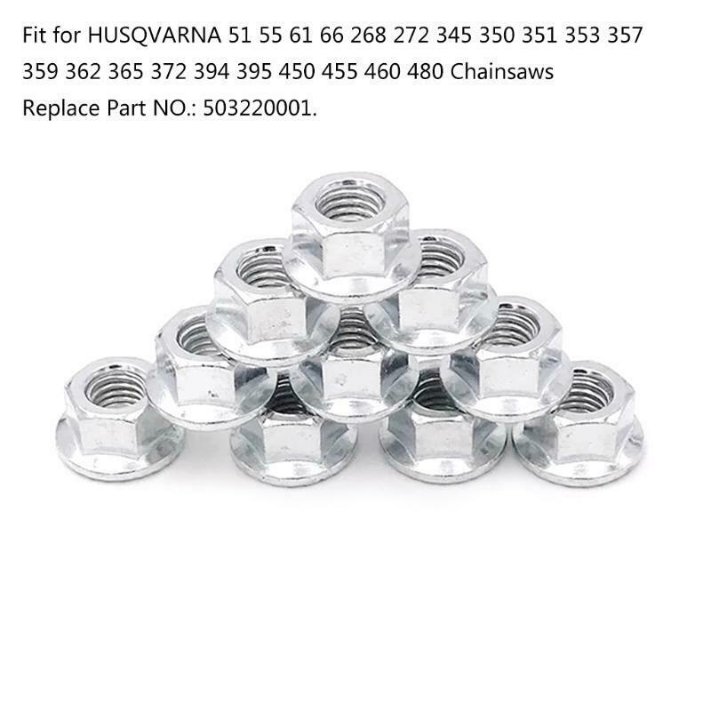 Chainsaws Flange Bar Nut (M8) fit HUSQVARNE 51 - 460 Replacement